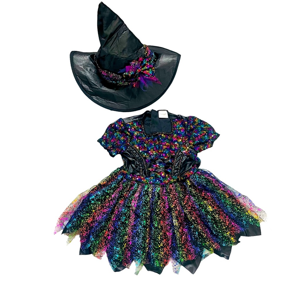 Witch Sequin Dress Spirit Halloween